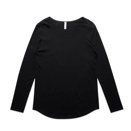 AS Colour Custom Wo's Mali L/S Tee - 4009 (Black)