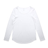 AS Colour Custom Wo's Mali L/S Tee - 4009 (White)