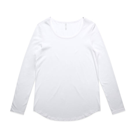 AS Colour Custom Wo's Mali L/S Tee - 4009 (White)