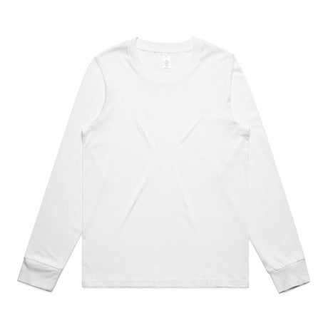 AS Colour Custom Wo's Maple L/S Tee - 4020 (White)
