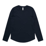 AS Colour Custom Wo's Maple Curve L/S Tee - 4021 (Navy)