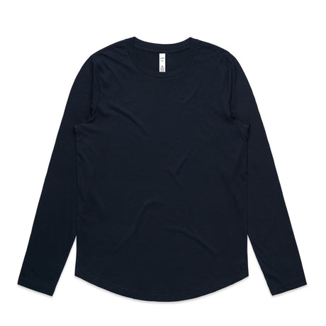 AS Colour Custom Wo's Maple Curve L/S Tee - 4021 (Navy)