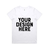 AS Colour Custom Wo's Maple V Neck Tee