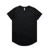 AS Colour Custom Wo's Maple Curve Tee - 4024 (Black)