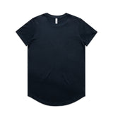 AS Colour Custom Wo's Maple Curve Tee - 4024 (Navy)