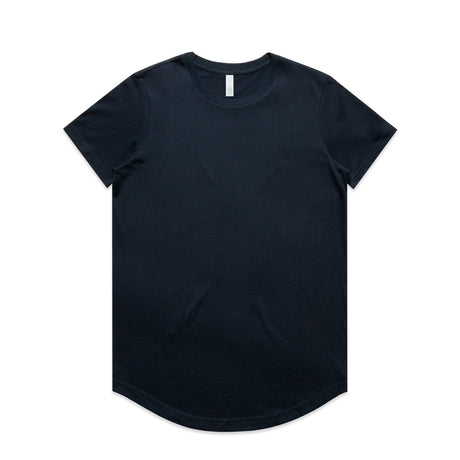 AS Colour Custom Wo's Maple Curve Tee - 4024 (Navy)