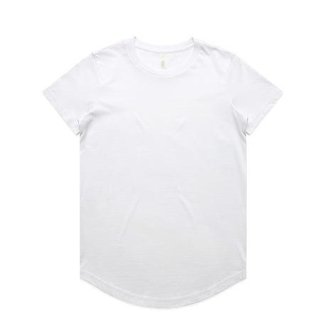 AS Colour Custom Wo's Maple Curve Tee - 4024 (White)