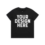 AS Colour Custom Wo's Maple Minus Tee [-8cm]