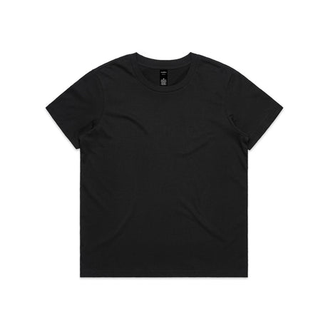 AS Colour Custom Wo's Maple Minus Tee [-8cm] - 4025 (Black)