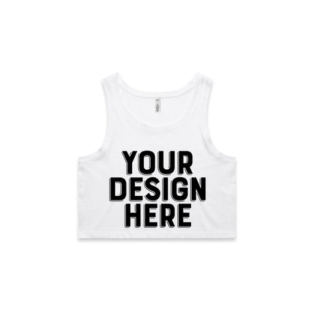 AS Colour Custom Wo's Crop Singlet