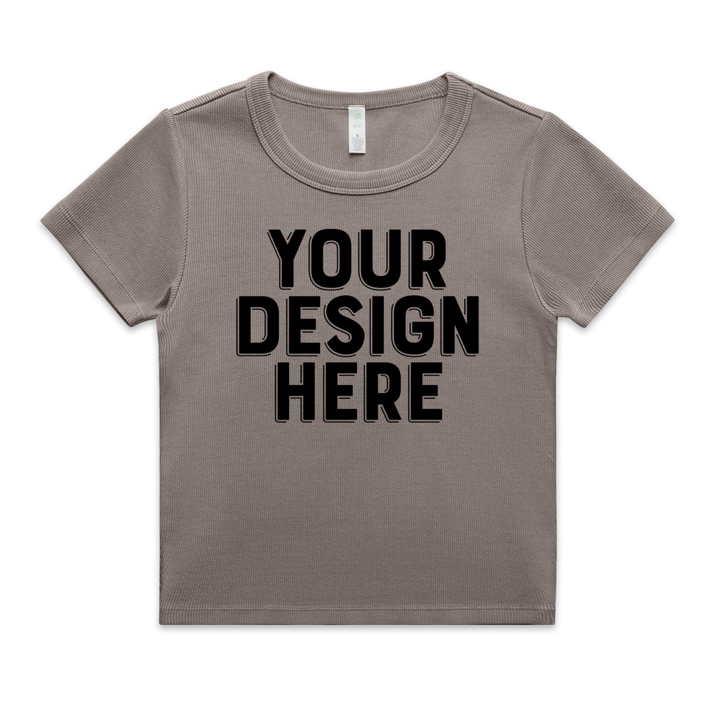 AS Colour Custom Wo's Faded Organic Rib Tee