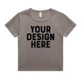 AS Colour Custom Wo's Faded Organic Rib Tee