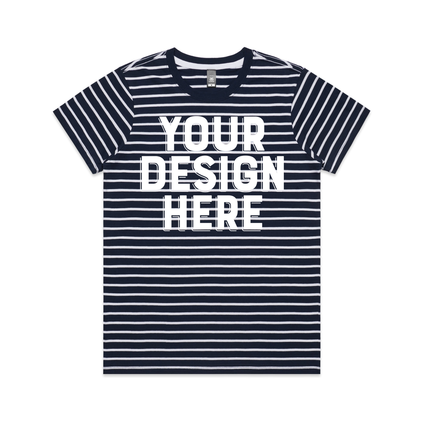 AS Colour Custom Wo's Maple Stripe Tee