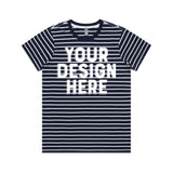 AS Colour Custom Wo's Maple Stripe Tee