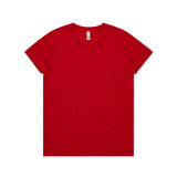AS Colour Custom Wo's Basic Tee - 4051 (Red)
