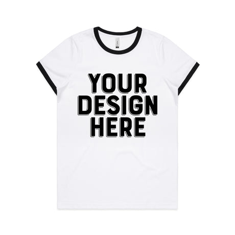 AS Colour Custom Wo's Maple Ringer Tee