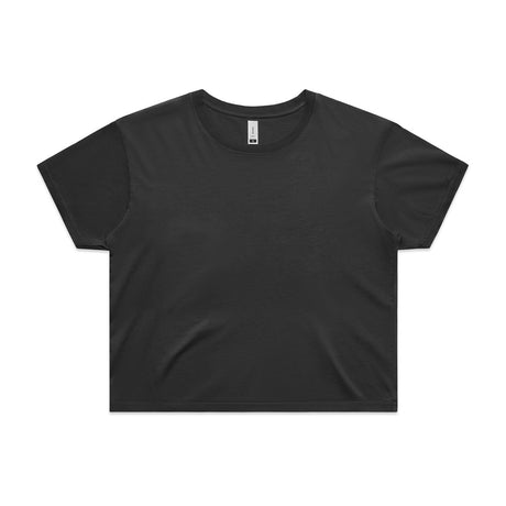 AS Colour Custom Wo's Faded Crop Tee - 4062F (Faded Black)