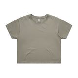 AS Colour Custom Wo's Faded Crop Tee - 4062F (Faded Dust)