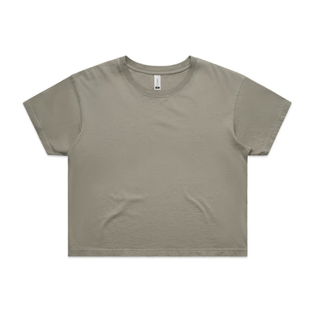 AS Colour Custom Wo's Faded Crop Tee - 4062F (Faded Dust)