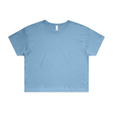 AS Colour Custom Wo's Crop Tee - 4062 (Carolina Blue)