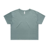 AS Colour Custom Wo's Crop Tee - 4062 (Mineral)