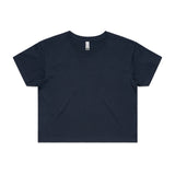AS Colour Custom Wo's Crop Tee - 4062 (Navy)