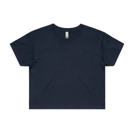 AS Colour Custom Wo's Crop Tee - 4062 (Navy)