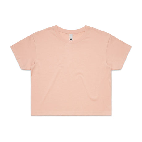 AS Colour Custom Wo's Crop Tee - 4062 (Pale Pink)
