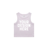AS Colour Custom Wo's Organic Rib Crop Tank