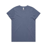 AS Colour Custom Wo's Maple Faded Tee - 4065 (Faded Blue)