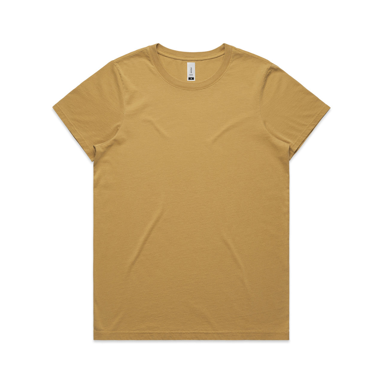 AS Colour Custom Wo's Maple Faded Tee - 4065 (Faded Mustard)