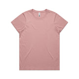 AS Colour Custom Wo's Maple Faded Tee - 4065 (Faded Rose)