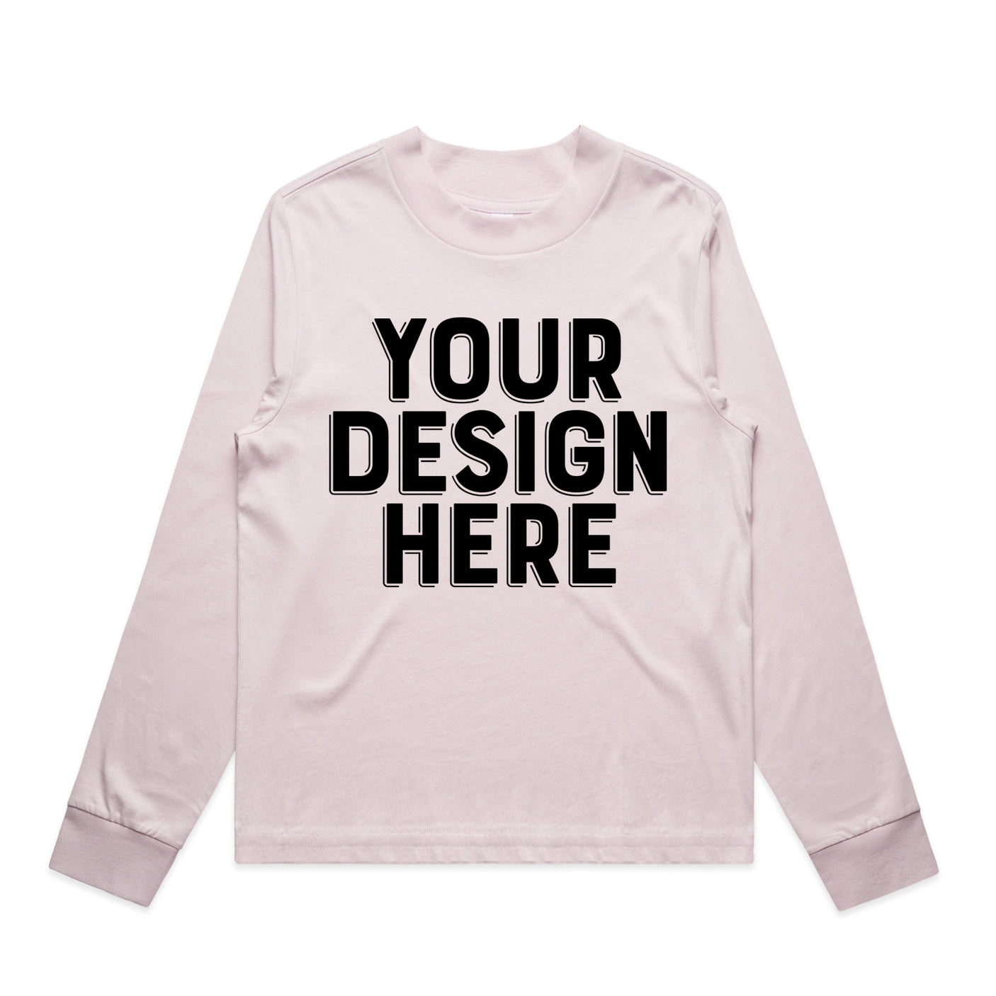 AS Colour Custom Wo's Mock L/S Tee