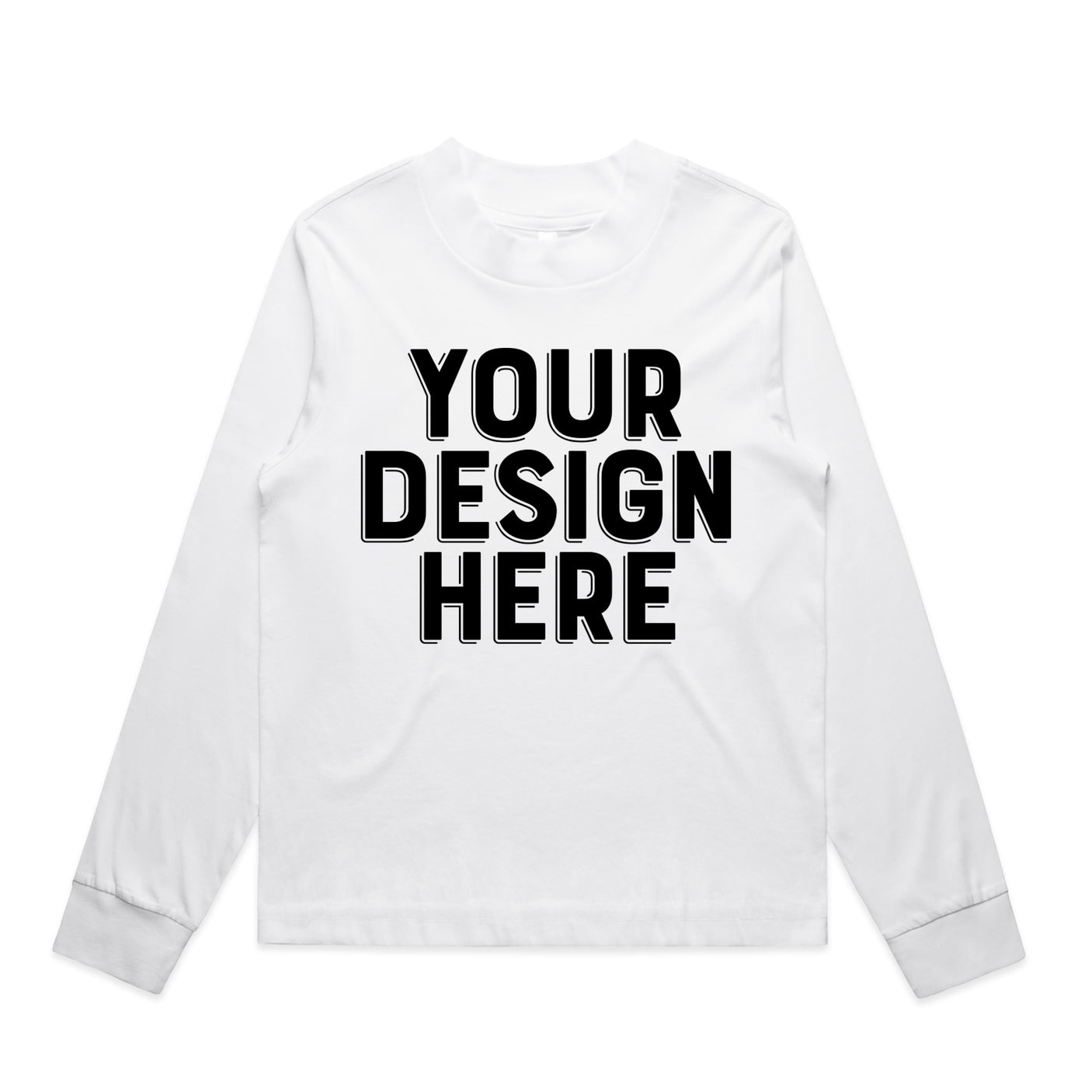 AS Colour Custom Wo's Mock L/S Tee