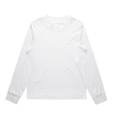 AS Colour Custom Wo's Mock L/S Tee - 4070 (White)
