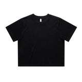 AS Colour Custom Wo's Classic Crop Tee - 4072 (Black)