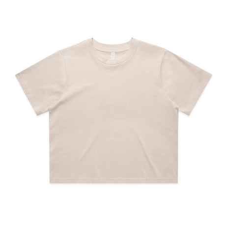 AS Colour Custom Wo's Classic Crop Tee - 4072 (Bone)