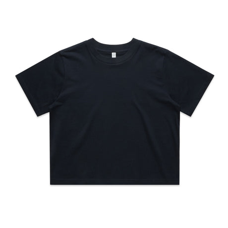 AS Colour Custom Wo's Classic Crop Tee - 4072 (Navy)