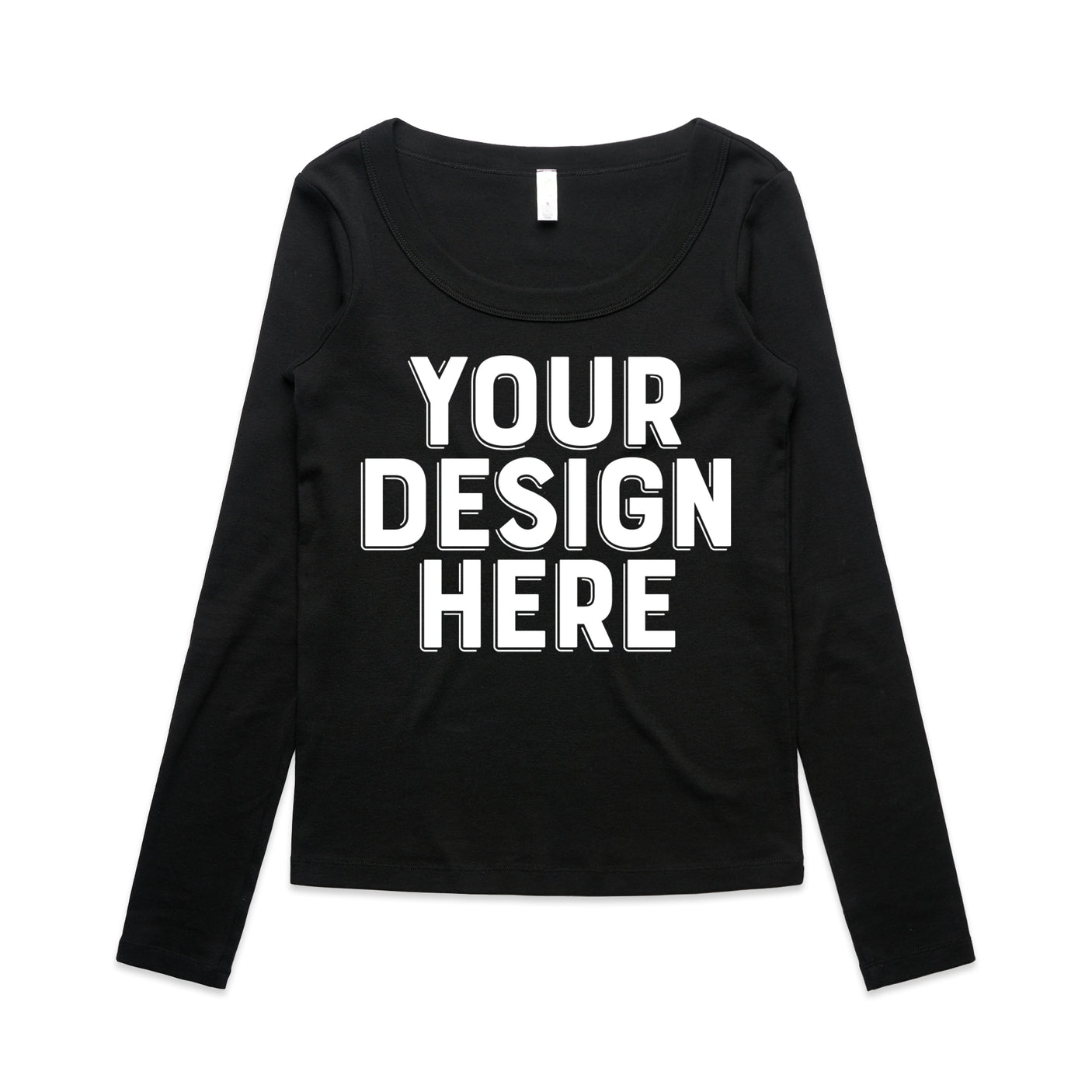 AS Colour Custom Wo's Organic Rib L/S Tee