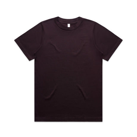 AS Colour Custom Wo's Heavy Tee - 4080 (Plum)