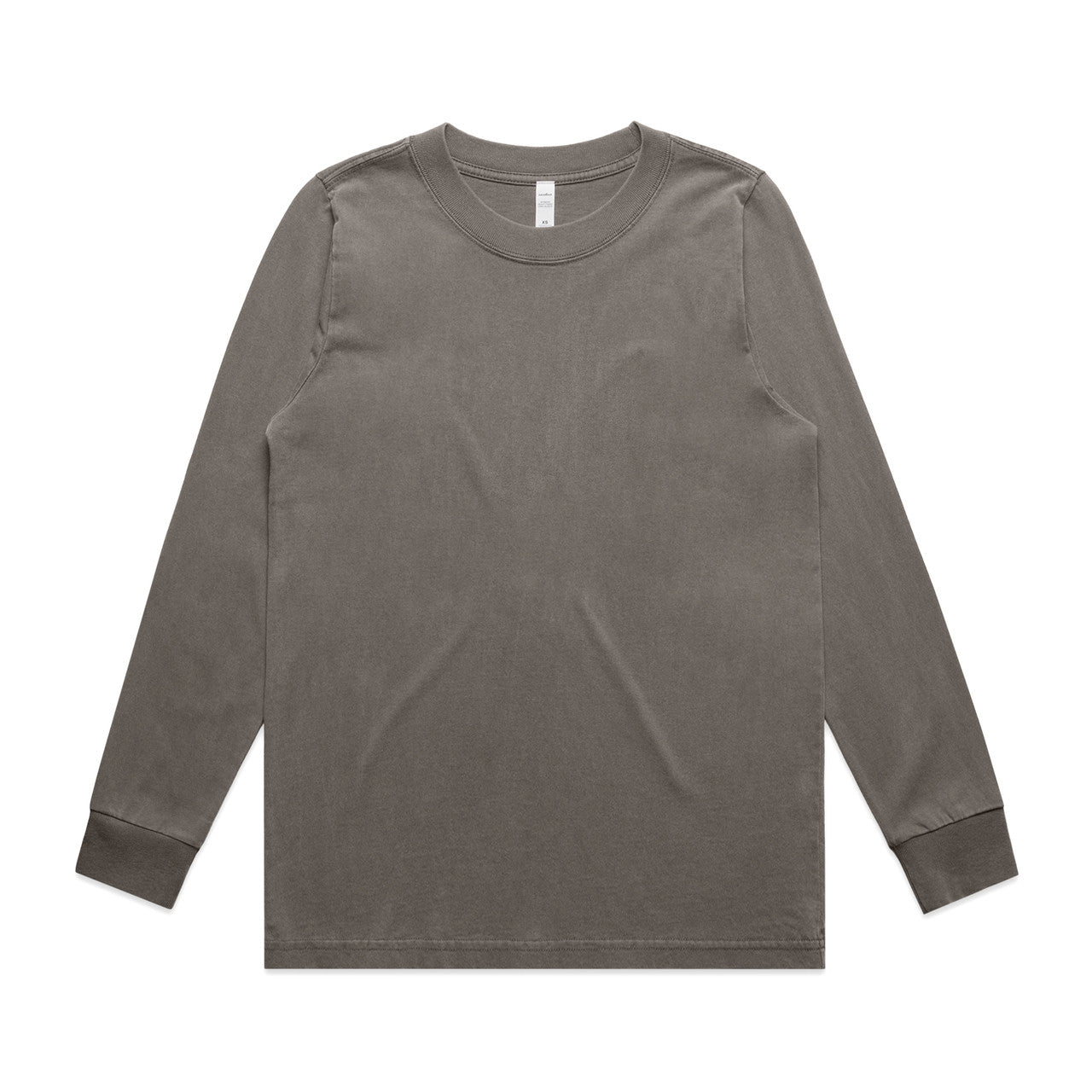 AS Colour Custom Wo's Heavy Faded L/S Tee - 4083 (Faded Grey)