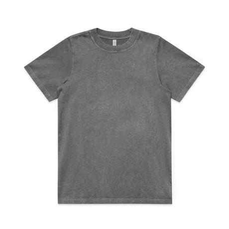 AS Colour Custom Wo's Stone Wash Heavy Tee - 4085 (Coal Stone)