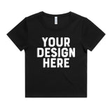 AS Colour Custom Wo's Organic Rib Tee