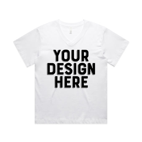 AS Colour Custom Wo's Martina V Neck Tee