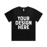 AS Colour Custom Wo's Martina V Neck Tee