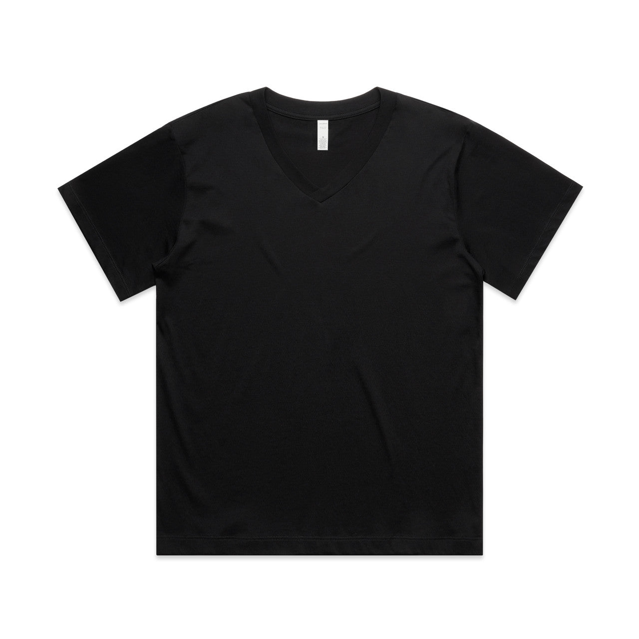 AS Colour Custom Wo's Martina V Neck Tee - 4095 (Black)