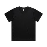 AS Colour Custom Wo's Martina V Neck Tee - 4095 (Black)