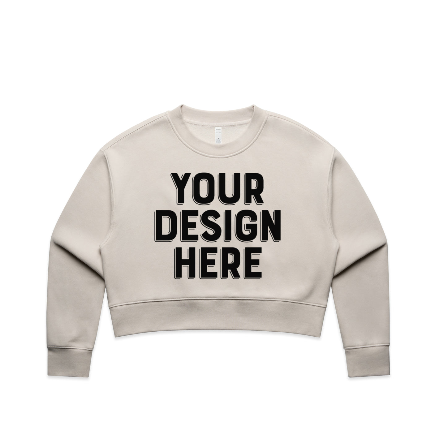 AS Colour Custom Wo's Relax Crop Crew