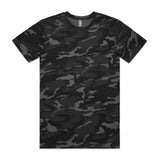 AS Colour Custom Staple Camo Tee - 5001C (Black Camo)