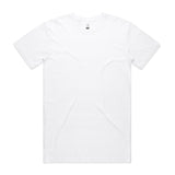 AS Colour Custom Staple Organic Tee - 5001G (White)